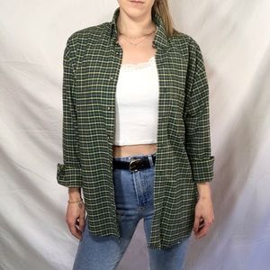 Oversized Plaid Shirt